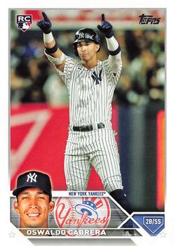 #487 Oswaldo Cabrera - New York Yankees - 2023 Topps Baseball