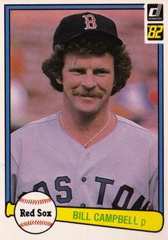 #487 Bill Campbell - Boston Red Sox - 1982 Donruss Baseball