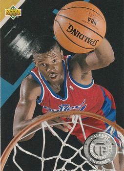 #487 Calbert Cheaney - Washington Bullets - 1993-94 Upper Deck Basketball