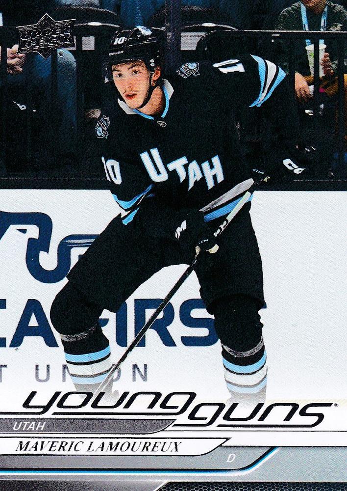 #487 Maveric Lamoureux - Utah Hockeyub - 2024-25 Upper Deck Hockey