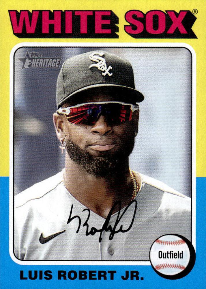 #487 Luis Robert Jr. - Chicago White Sox - 2024 Topps Heritage Baseball