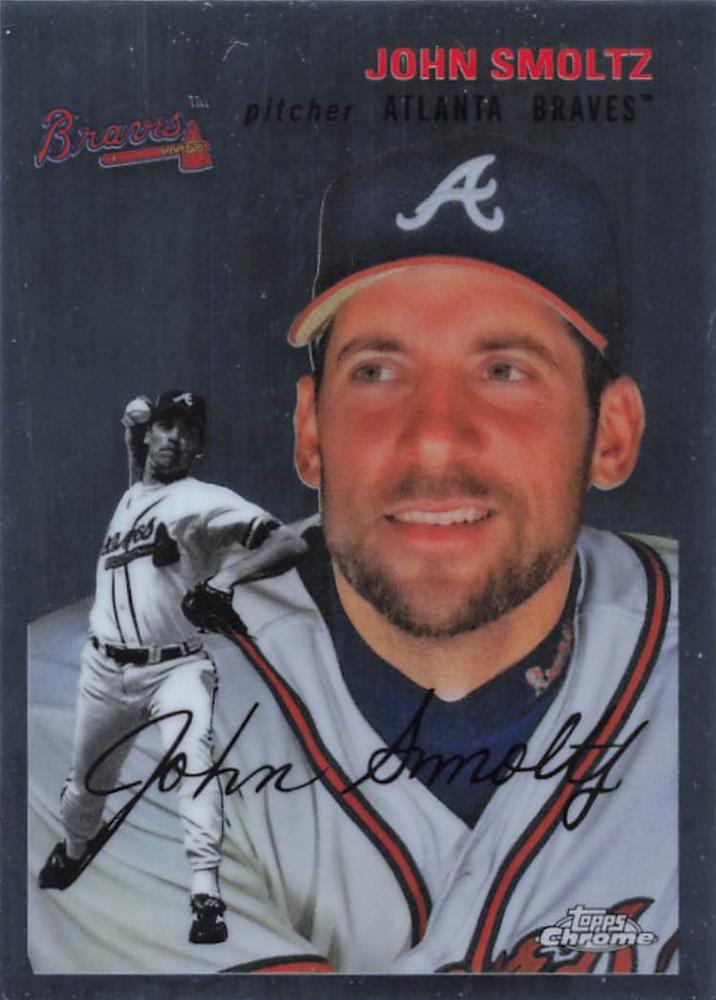 #488 John Smoltz - Atlanta Braves - 2023 Topps Chrome Platinum Anniversary Baseball