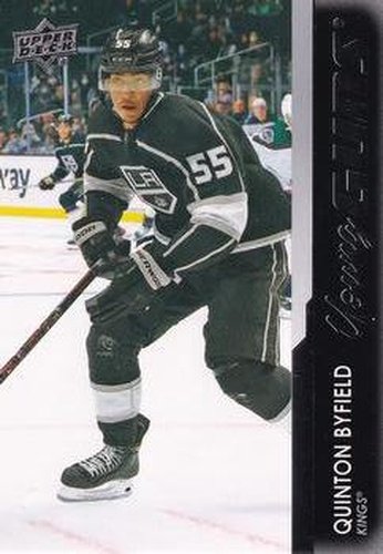 #488 Quinton Byfield - Los Angeles Kings - 2021-22 Upper Deck Hockey
