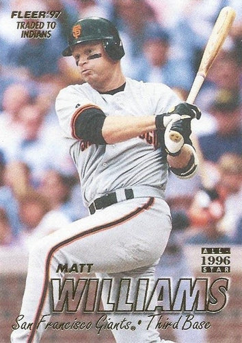 #489 Matt Williams - Cleveland Indians - 1997 Fleer Baseball