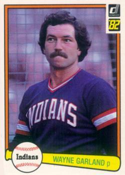 #489 Wayne Garland - Cleveland Indians - 1982 Donruss Baseball