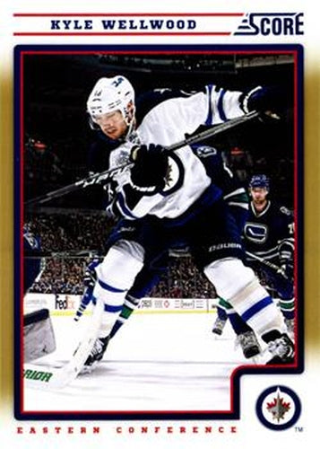 #489 Kyle Wellwood - Winnipeg Jets - 2012-13 Score - Gold Rush Hockey