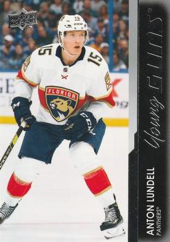#489 Anton Lundell - Florida Panthers - 2021-22 Upper Deck Hockey