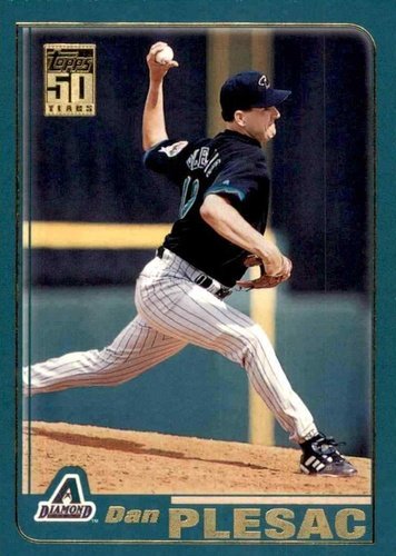 #48 Dan Plesac - Arizona Diamondbacks - 2001 Topps Baseball