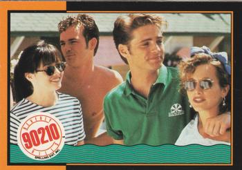 #48 Trivia Question #13 QQ - 1991 Topps Beverly Hills 90210