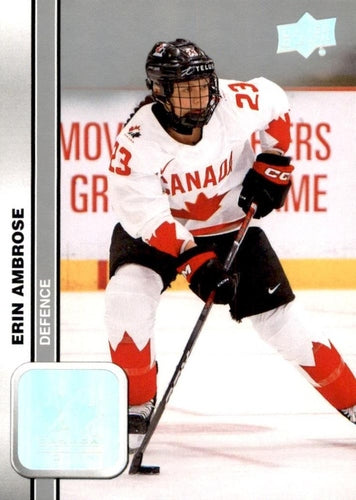 #48 Erin Ambrose - Canada - 2023 Upper Deck Team Canada Juniors Hockey