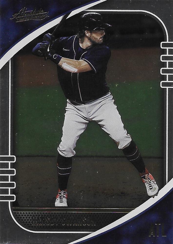 #48 Dansby Swanson - Atlanta Braves - 2021 Panini Absolute Baseball