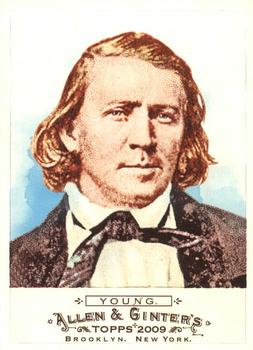 #48 Brigham Young - 2009 Topps Allen & Ginter Baseball