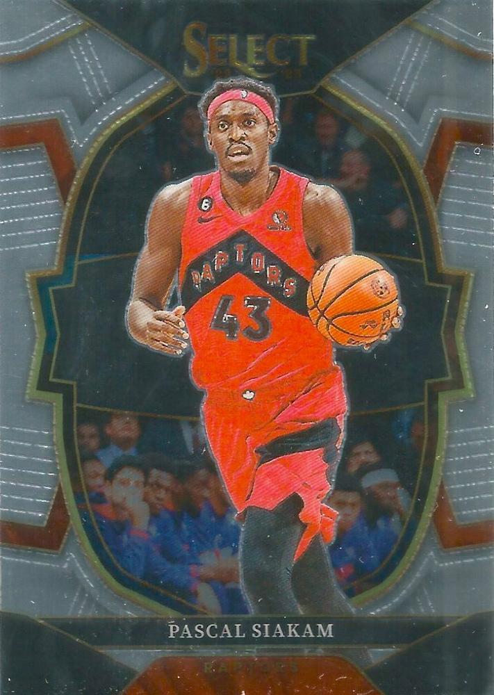#48 Pascal Siakam - Toronto Raptors - 2022-23 Panini Select Basketball