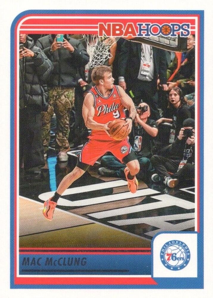 #48 Mac McClung - Philadelphia 76ers - 2023-24 Hoops Basketball
