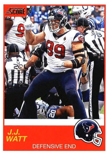 #48 J.J. Watt - Houston Texans - 2019 Score Football