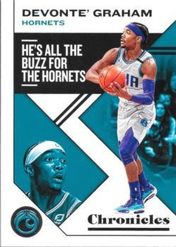 #48 Devonte' Graham - Charlotte Hornets - 2019-20 Panini Chronicles Basketball
