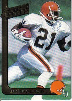#48 Eric Metcalf - Cleveland Browns - 1991 Action Packed Football