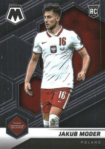 #48 Jakub Moder - Poland - 2021-22 Panini Mosaic Road to FIFA World Cup Soccer
