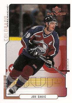 #48 Joe Sakic - Colorado Avalanche - 2000-01 Upper Deck MVP Hockey