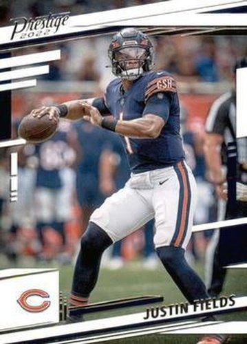 #48 Justin Fields - Chicago Bears - 2022 Panini Prestige Football
