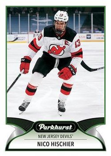 #48 Nico Hischier - New Jersey Devils - 2021-22 Parkhurst Hockey