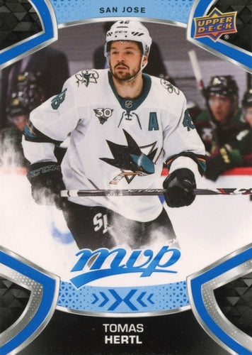 #48 Tomas Hertl - San Jose Sharks - 2021-22 Upper Deck MVP - Blue Hockey