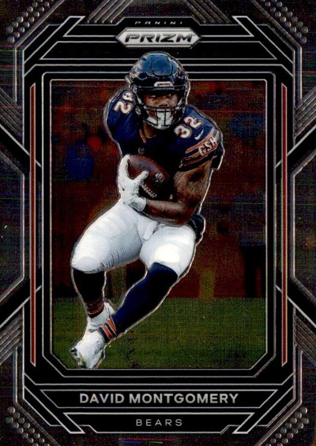 #48 David Montgomery - Chicago Bears - 2022 Panini Prizm Football