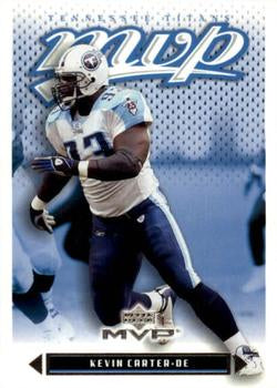 #48 Kevin Carter - Tennessee Titans - 2003 Upper Deck MVP Football