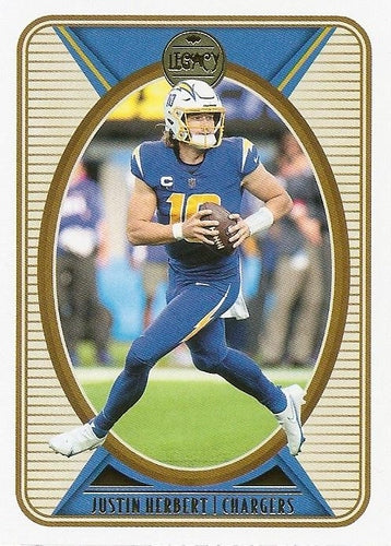 #48 Justin Herbert - Los Angeles Chargers - 2022 Panini Legacy Football