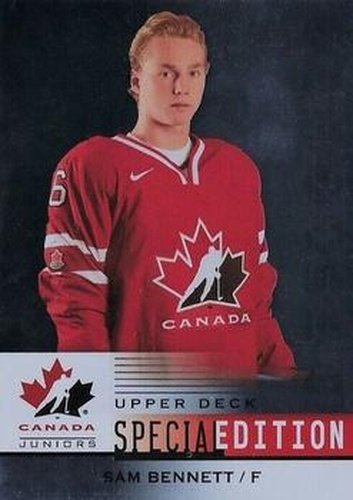 #SE-48 Sam Bennett - Canada - 2014 Upper Deck Team Canada Juniors - Special Edition Hockey