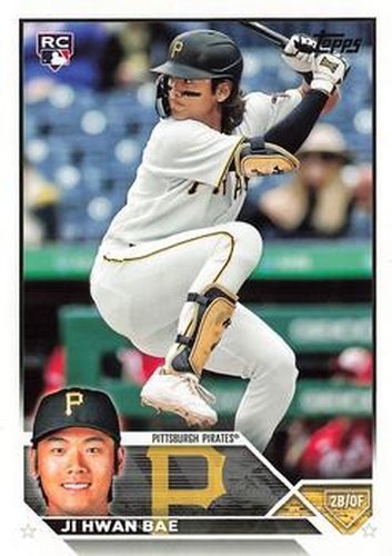 #491 Ji Hwan Bae - Pittsburgh Pirates - 2023 Topps Baseball