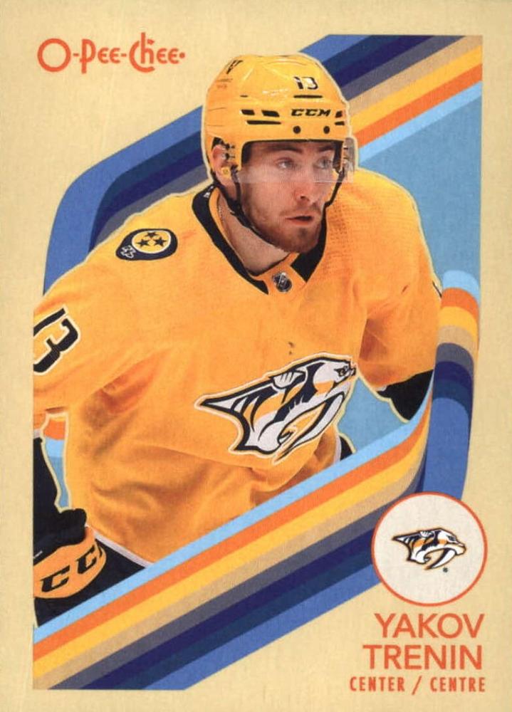 #492 Yakov Trenin - Nashville Predators - 2023-24 O-Pee-Chee - Retro Hockey