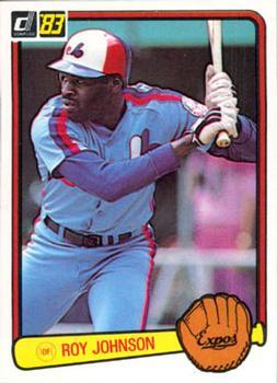#492 Roy Johnson - Montreal Expos - 1983 Donruss Baseball
