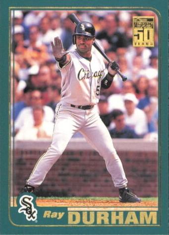 #492 Ray Durham - Chicago White Sox - 2001 Topps Baseball