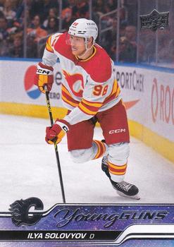 #493 Ilya Solovyov - Calgary Flames -2023-24 Upper Deck Hockey