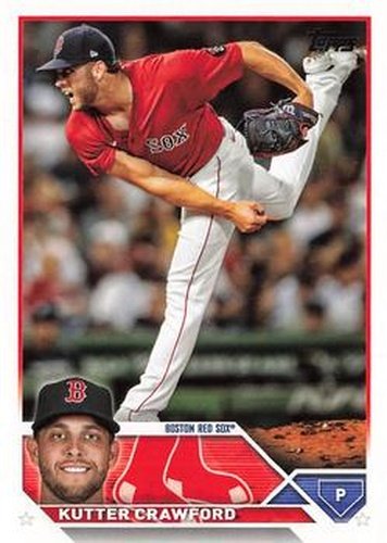 #493 Kutter Crawford - Boston Red Sox - 2023 Topps Baseball