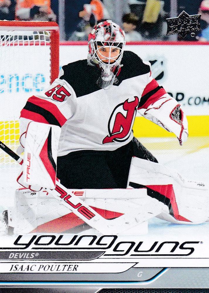 #494 Isaac Poulter - New Jersey Devils - 2024-25 Upper Deck Hockey