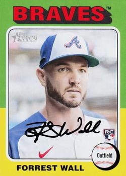 #494 Forrest Wall - Atlanta Braves - 2024 Topps Heritage Baseball
