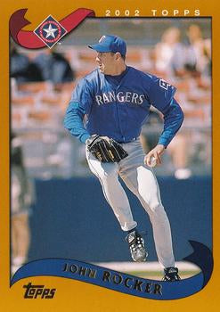 #494 John Rocker - Texas Rangers - 2002 Topps Baseball
