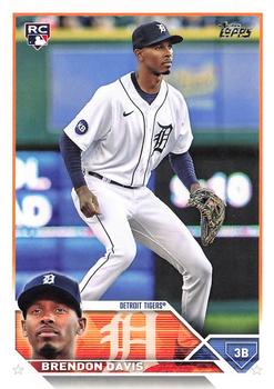 #494 Brendon Davis - Detroit Tigers - 2023 Topps Baseball