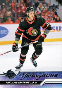 #495 Nikolas Matinpalo - Ottawa Senators -2023-24 Upper Deck Hockey
