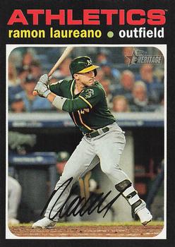 #495 Ramon Laureano - Oakland Athletics - 2020 Topps Heritage Baseball