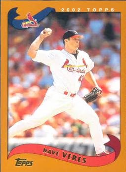 #497 Dave Veres - St. Louis Cardinals - 2002 Topps Baseball