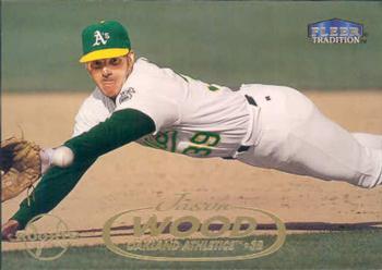 #498 Jason Wood - Oakland Athletics - 1998 Fleer Tradition Baseball