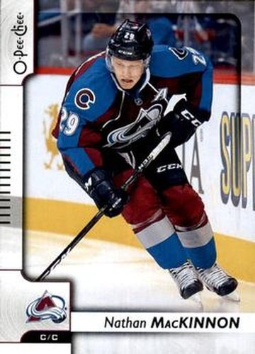 #499 Nathan MacKinnon - Colorado Avalanche - 2017-18 O-Pee-Chee Hockey