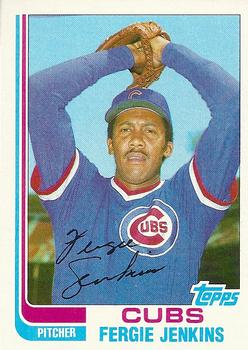 #49T Fergie Jenkins - Chicago Cubs - 1982 Topps Traded Baseball