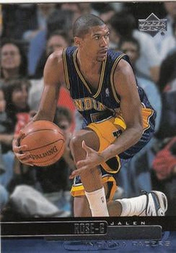 #49 Jalen Rose - Indiana Pacers - 1999-00 Upper Deck Basketball