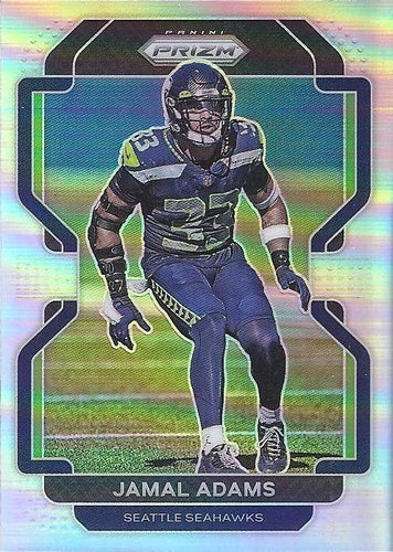#49 Jamal Adams - Seattle Seahawks - 2021 Panini Prizm - Silver Football