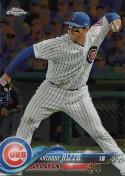 #49 Anthony Rizzo - Chicago Cubs - 2018 Topps Chrome Baseball
