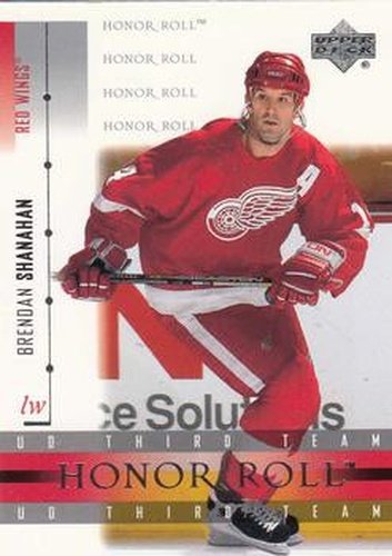 #49 Brendan Shanahan - Detroit Red Wings - 2001-02 Upper Deck Honor Roll Hockey